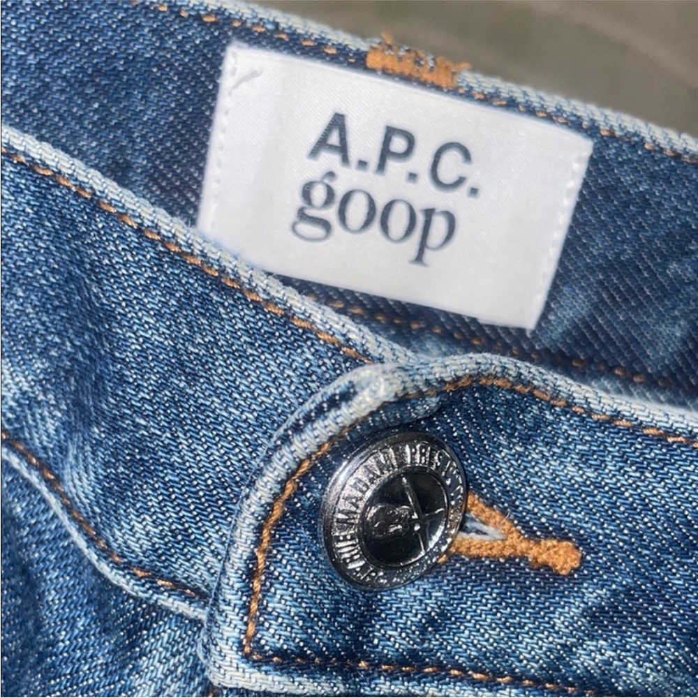 A.P.C. Women's Blue Boot Cut Jeans